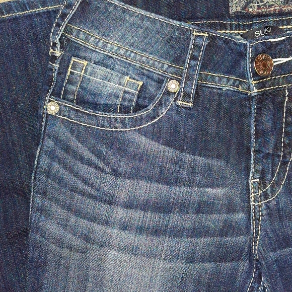 EUC Silver Suki Low Rise Jeans - Picture 11 of 13